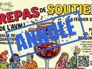 Repas de soutien de l'AVM